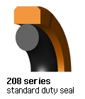 Standard duty piston seal