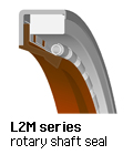 L2M high speed high eccentricity rotary oil seal for severe conditions